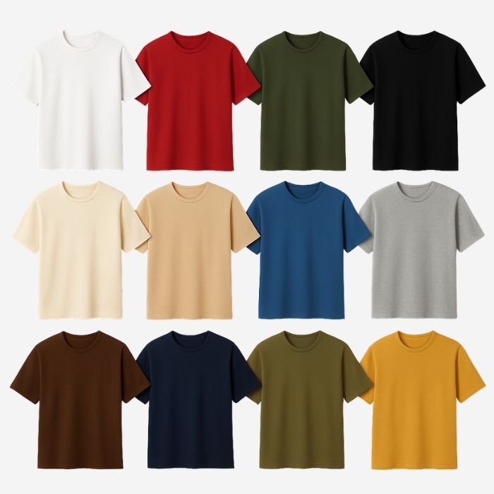 Kit 12 camisetas basicas premium Nuvvo